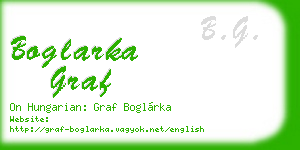 boglarka graf business card